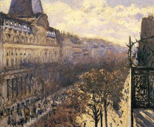 Boulevard Des Italiens — Gustave Caillebotte