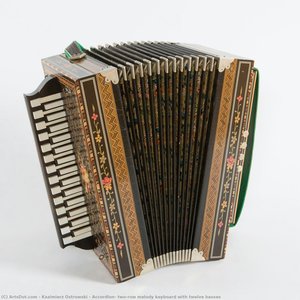 Accordion, Two-row Melody Keyboard With Twelve Basses — Kazimierz Ostrowski