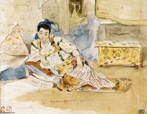 Mounay Ben Sultan — Eugène Delacroix