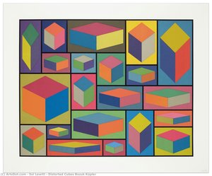 Distorted Cubes Bozuk Küpler — Solomon Lewitt