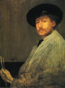 Composition Grise Et Noire : Portrait De La Mère — James Abbott Mcneill Whistler