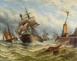 Old South Pier And Lighthouse, Sunderland — Stuart Henry Bell
