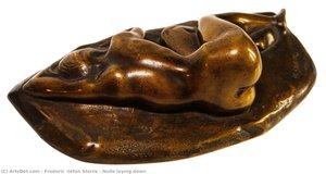 Nude Laying Down — Frederic Ștefan Storck