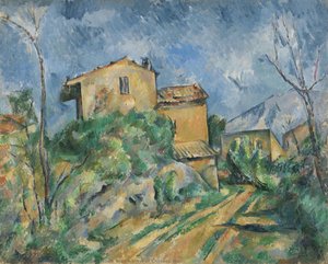 Maison Maria Con Vista Sul Château Noir — Paul Cézanne