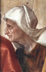 Offer Van Noach (detail) — Michelangelo Buonarroti