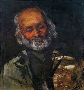 Kopf Eines Alten Mannes — Paul Cézanne