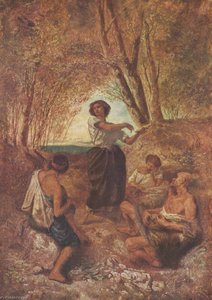 Deutsch Zigeunertanz — Anselm Feuerbach