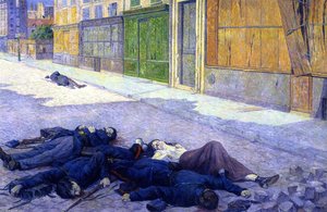 A Paris Street In May 1871 (also Known As The Commune) — Maximilien Luce