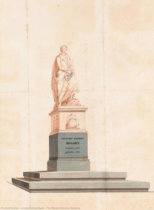 The Mozart-statue In Salzburg — Ludwig Schwanthaler