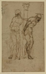 Studie K Chřiściovi Na Sloupci — Andrea Mantegna