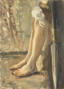 David"s Legs, Jozef Israëls, 1899 — Jozef Israëls