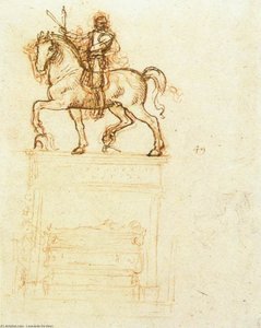 Estudio para el monumento Trivulzio