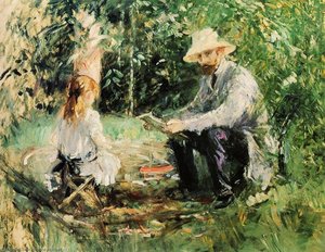 Julie And Eugene Manet — Berthe Morisot