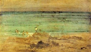 Violet And Blue: The Little Bathers, Perosquerie — James Abbott Mcneill Whistler