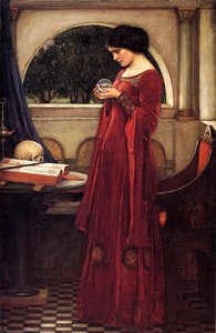 The Crystal Ball — John William Waterhouse