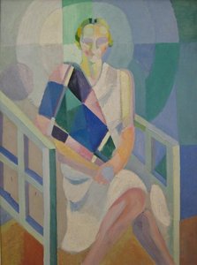 Portrait Of Madame Heim — Robert Delaunay