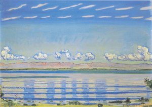 Tramonto Sul Lago Di Ginevra — Ferdinand Hodler