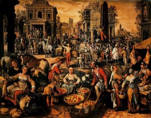 Jesus Presented To The People — Joachim Beuckelaer