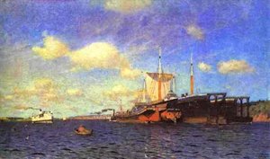 Fresh Wind. Volga — Isaak Ilyich Levitan