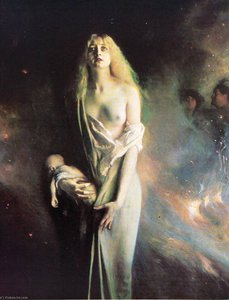 Marguerite Au Sabbat — Pascal-adolphe-jean Dagnan-bouveret