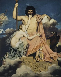 Giove E Teti — Jean-auguste-dominique Ingres