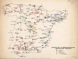 Graphic Of The Organisation Of The Traction Service — Renfe Operadora