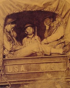 William Gillis In Convoy — Norman Rockwell