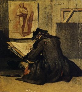 Giovane Disegno — Jean-baptiste-siméon Chardin
