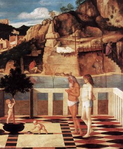 Allegoria Sacra (dettaglio) — Giovanni Bellini