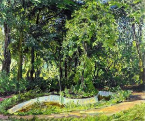 Park Landscape In The Palatinate — Max Slevogt