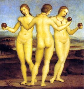 Tri Grácie — Rafaello Sanzio