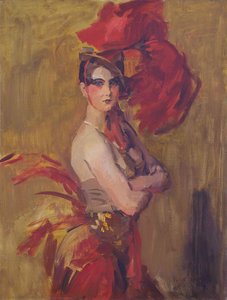 Show-girl — Isaac Lazarus Israels