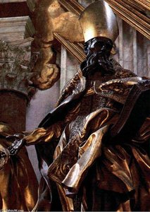 Statue Of Saint Augustine — Gian Lorenzo Bernini