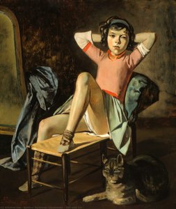 Girl with Cat