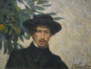 Self-portrait — Umberto Boccioni