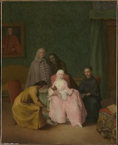 The Visit — Pietro Longhi
