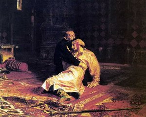 Ivan The Terrible And His Son Ivan On November 16, 1581. — Ilya Repin