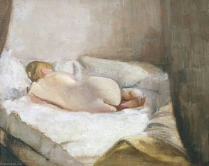 Reclining Nude — Victor Pasmore