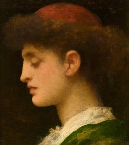 "a Florentine Student" -> "lo Studente Fiorentino" — Sir Frederic Lord Leighton