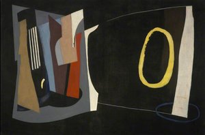 Black Ground (screen For The Sea) — John Piper