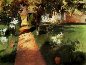 Der Garten — Jean-françois Millet