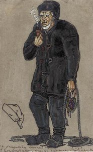 Costume Design Of A Shipbuilder For ''peer Gynt'' — Nicholas Roerich