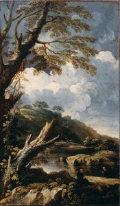 Monks Fishing — Salvator Rosa