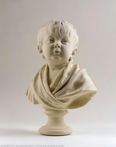 Portrait Bust Of Claudine Houdon — Jean-antoine Houdon