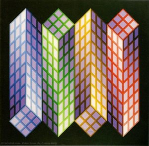 Torony-nagy — Victor Vasarely