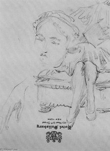 Étude Pour Un Portrait De Dame — Giorgio De Chirico