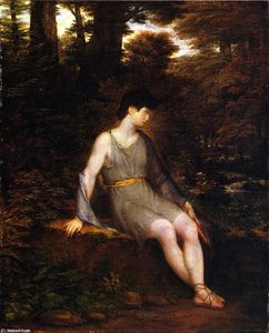 Italian Shepherd Boy — Washington Allston