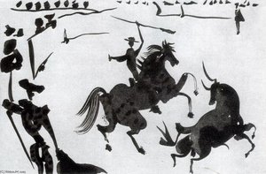 Alaceando A Un Toro — Pablo Picasso