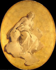 Una Figura Alegórica Femenina — Giambattista Tiepolo