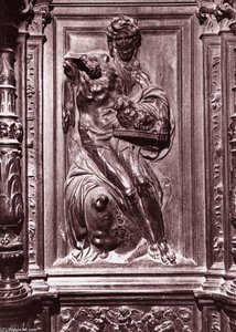 Choir-stall (detail) — Alonso Gonzalez De Berruguete